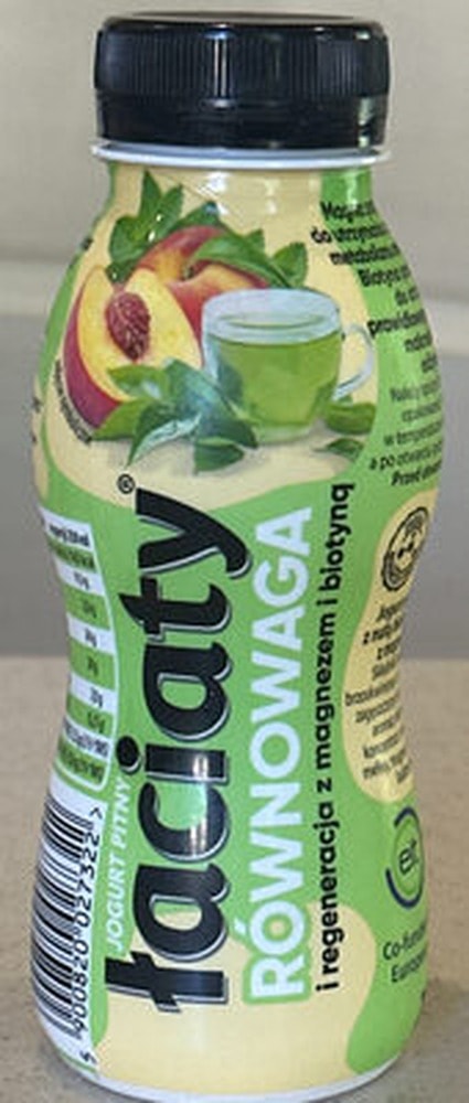 ŁAC. Functional Yogurt Peach - healthy and tasty yogurt