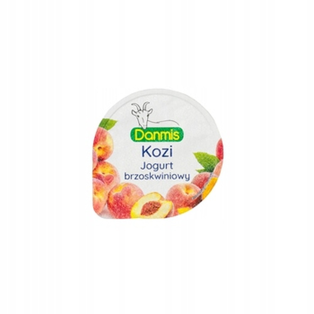 Danone Goat Yogurt Peach - creamy and delicious, ideal for dessert