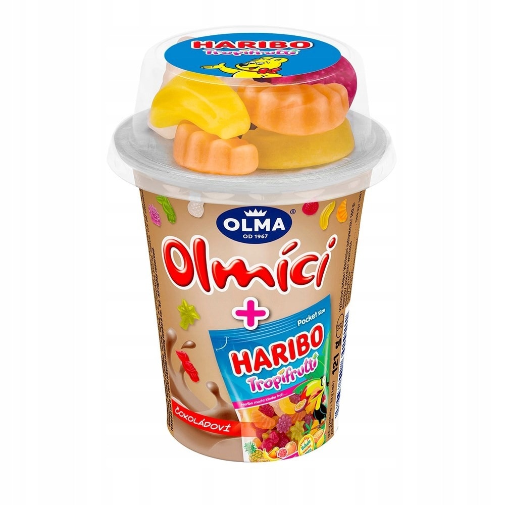 Olma Yogurt Chocolate-Haribo 121g - perfect dessert for everyone