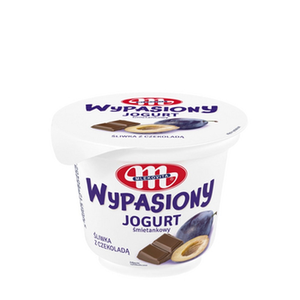 MLV.JOG.WYPASIONY Creamy Yogurt Plum with Chocolate 200g