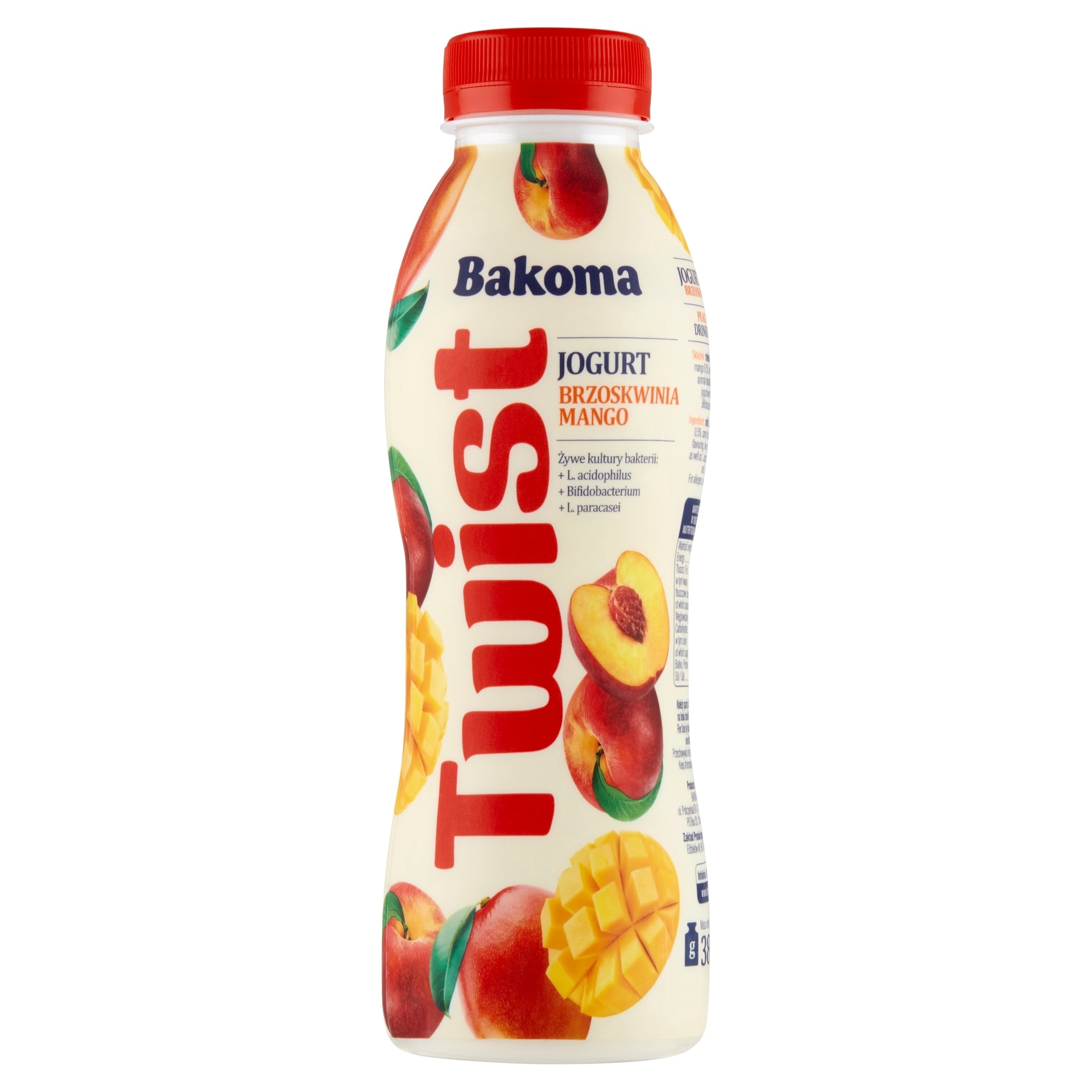 Bakoma Yogurt Twist Birch-Mango 370g - refreshing taste of nature