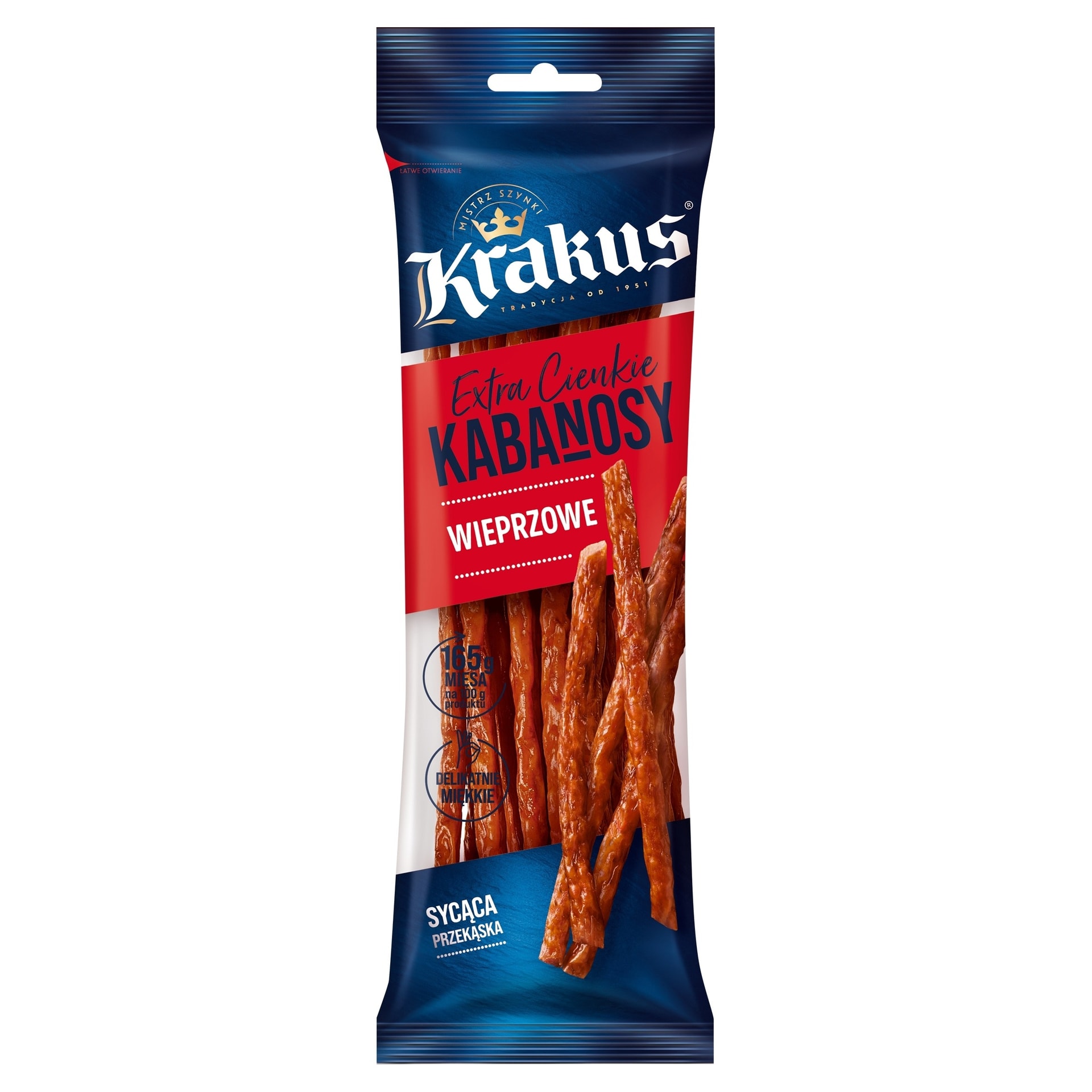 Kru Kru Pork Kabanos - traditional snack 95 g