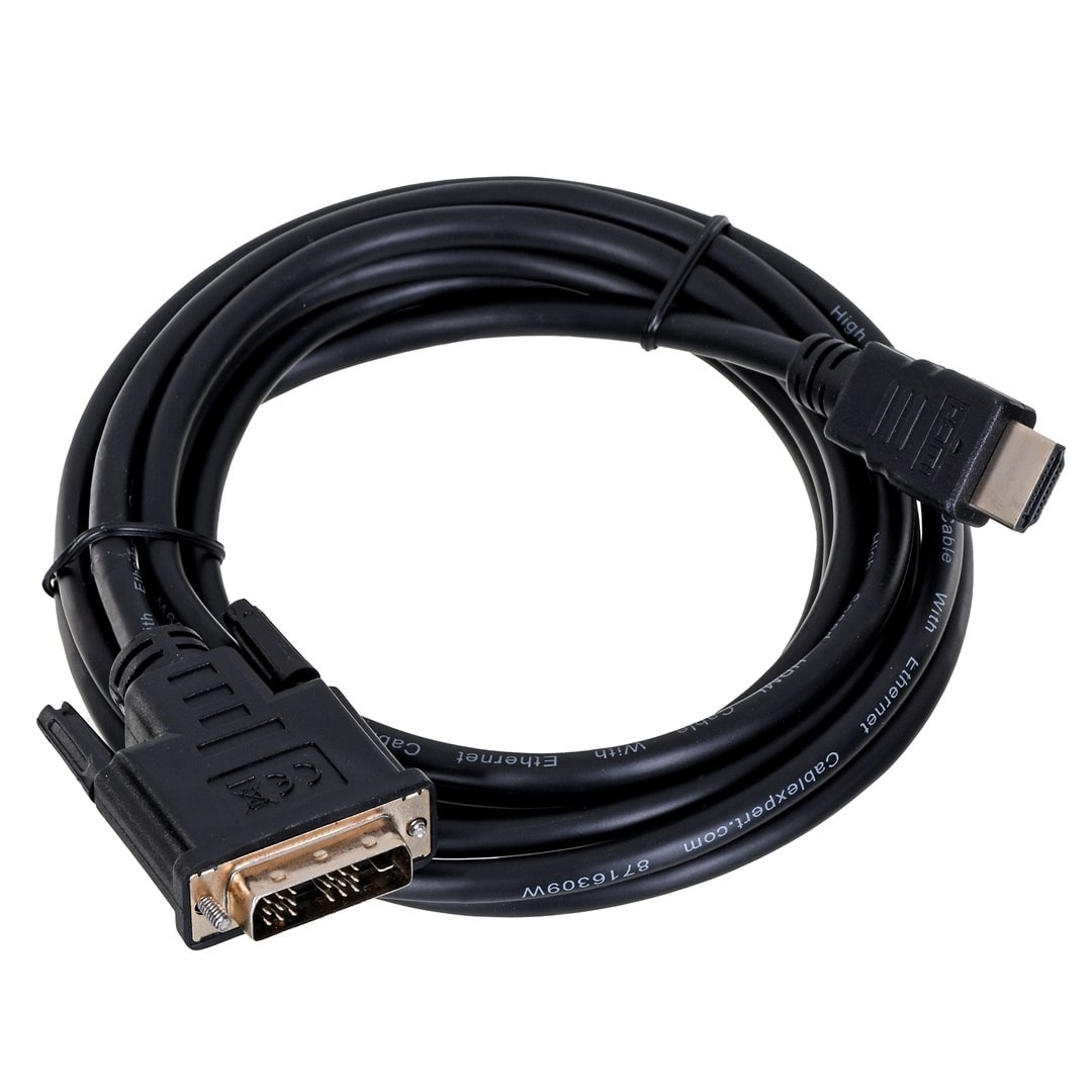 GEMBIRD HDMI to DVI-D Cable 3 m black - reliable connection
