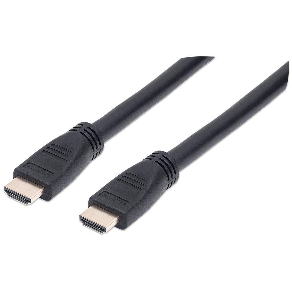 Manhattan HDMI-HDMI Cable 10m CL3 3D4K - reliable connection