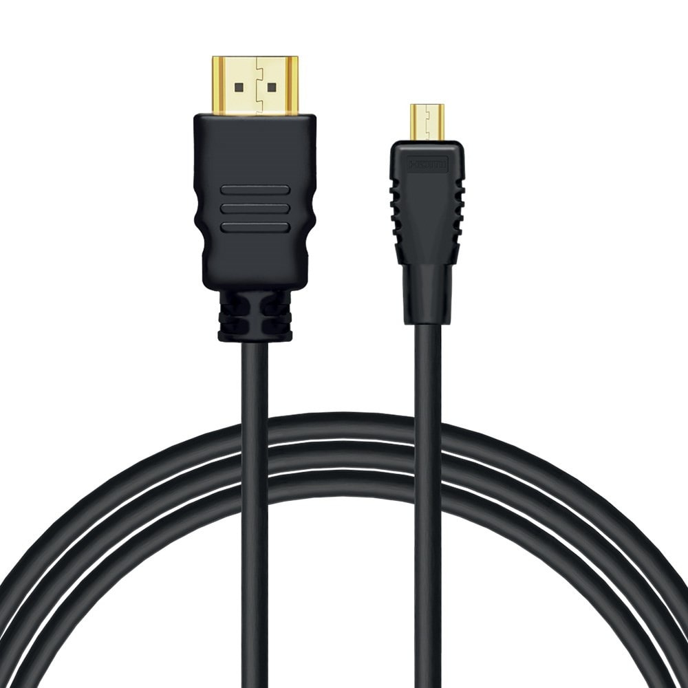 Savio HDMI to Micro HDMI Cable 2m - perfect for connecting devices
