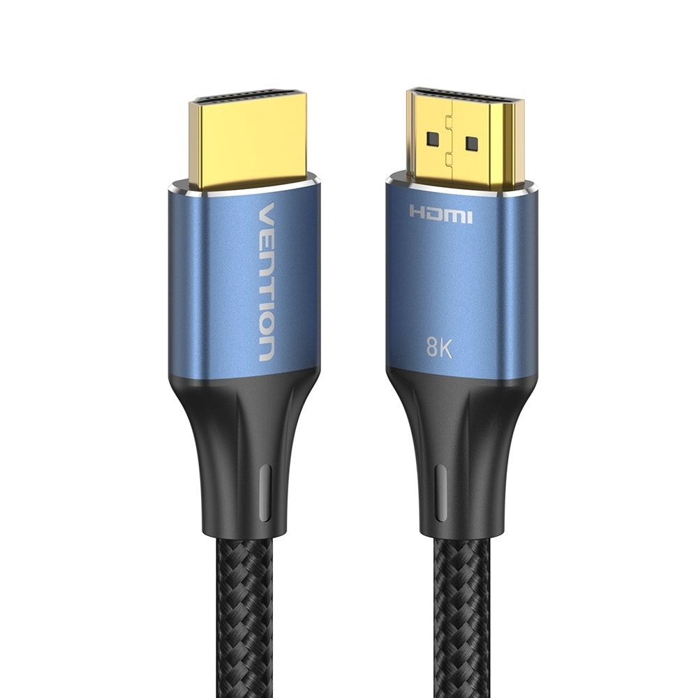 Vention HDMI Cable 8K Ultra HD 48Gbps braided 5m - perfect for home cinema