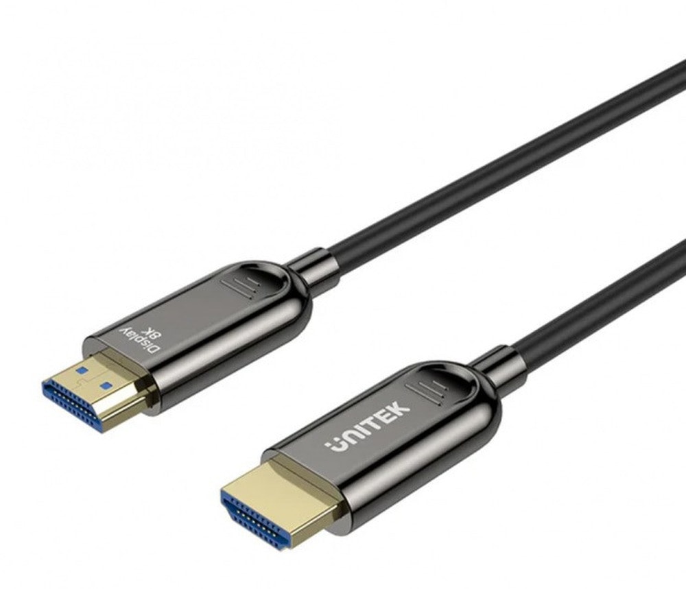 Unitek Optical HDMI 2.1 AOC Cable 8K 120Hz 5m - Highest Image Quality