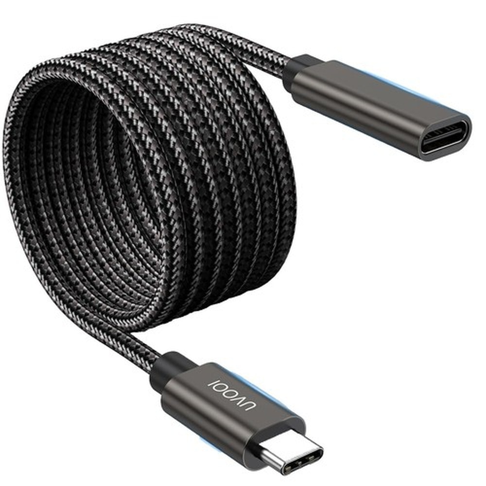 Ducky Premicord Afterglow - USB-C to USB-A Coiled Cable 1.8m