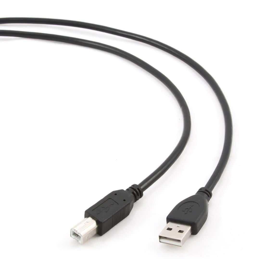 Gembird USB 2.0 Cable A-male to B-male 1.8m - reliable connection