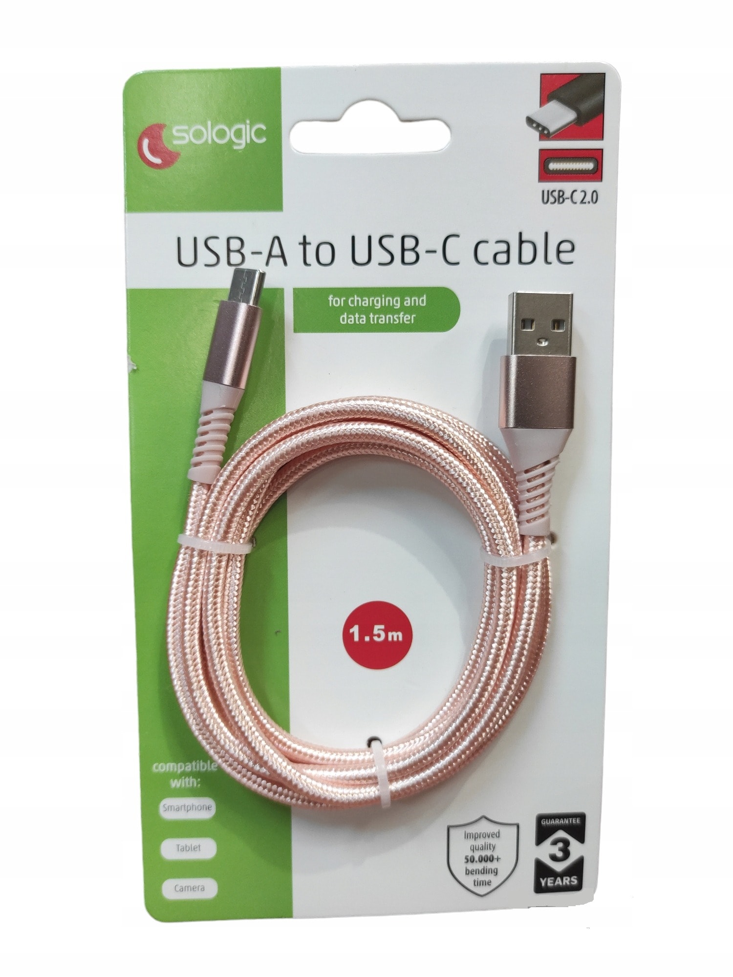 Gembird USB-C/USB-A Cable 1.5m - reliable connection