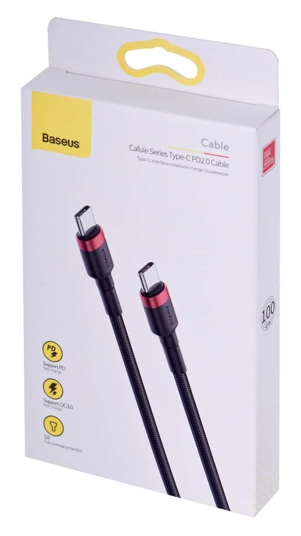 Baseus Cafule - USB-C to USB-C Cable 60W 1m - fast charging