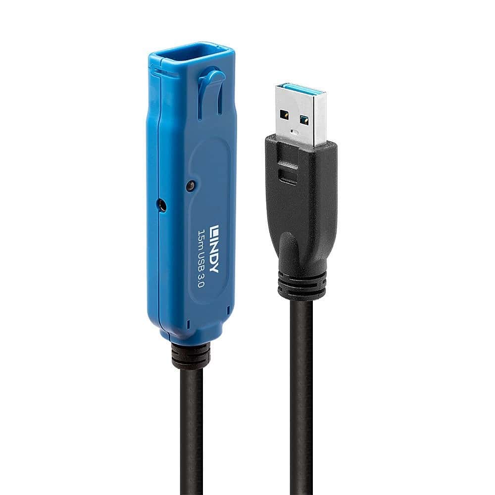 Lindy 43229 - USB 3.2 Gen 1 (3.1 Gen 1) Cable 15m - Reliable Connection