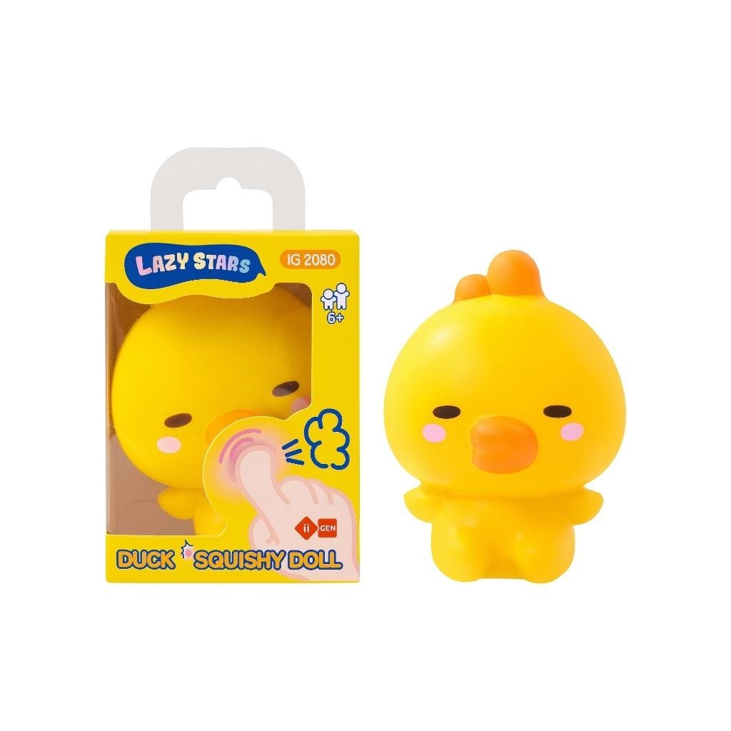Squishy Anti-Stress Duck - soft toy for squeezing