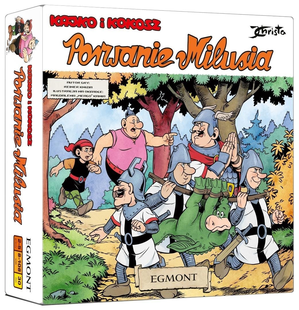 Egmont Game Kajko and Kokosz The Kidnapping of Milusia - Adventure for the whole family