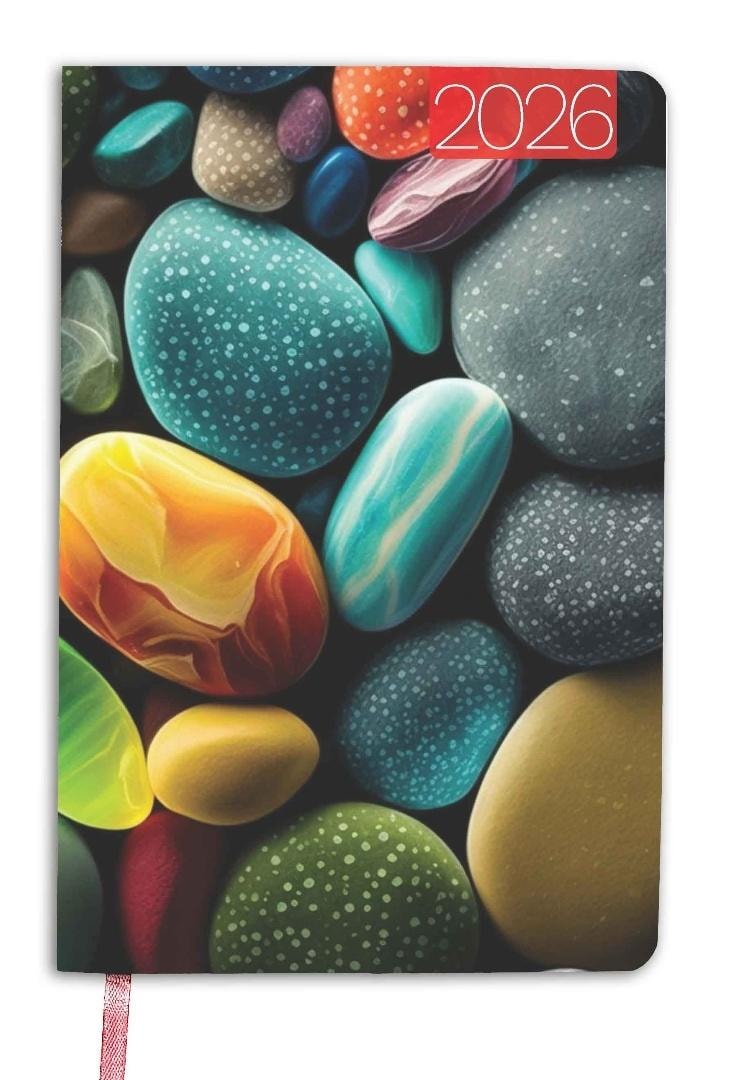 A5 Daily Book Calendar Photo MIX 2026 - ideal for planning