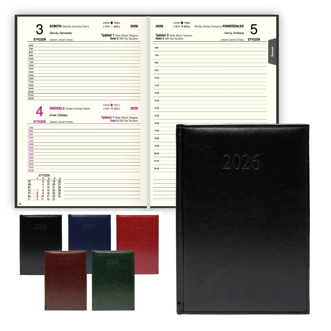 Calendar 2026 A5 daily Premium - Organize your year!