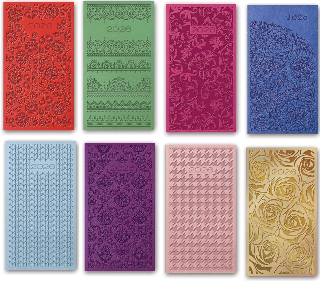 Calendar 2026 A6 Weekly Vivella Relief MIX - perfect for planning