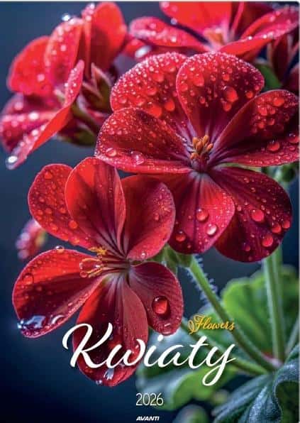 Calendar 2026 Wall Calendar Flowers - plan your year in style