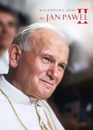 Calendar 2026 Wall calendar with John Paul II - inspiration for every day