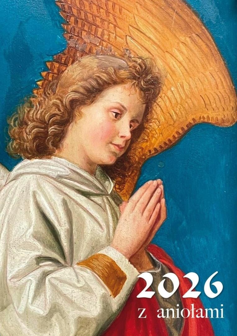 Wall calendar 2026 with angels - beauty and harmony for every day