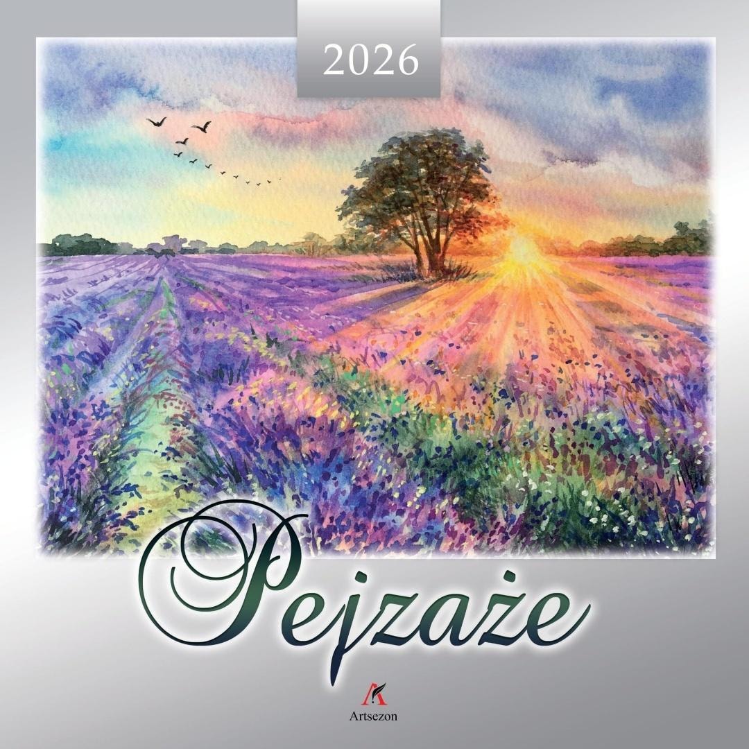 Calendar 33x33cm Landscapes - ideal for office and home