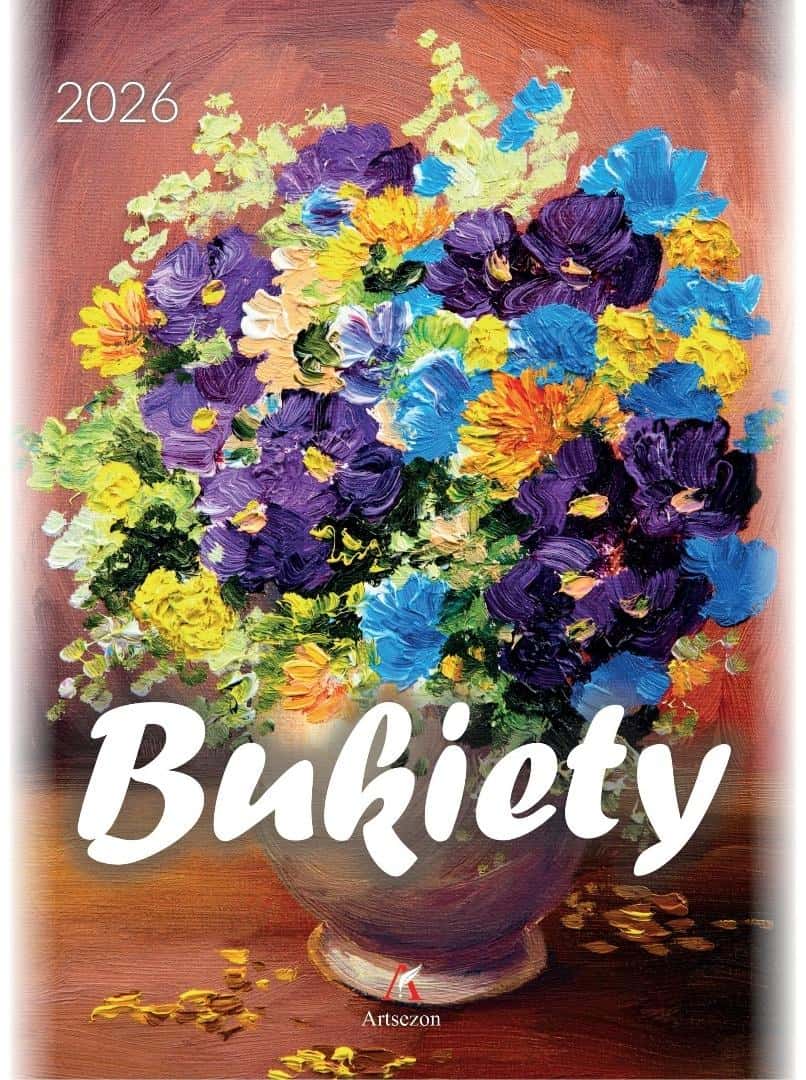 Artsezon Calendar 2026 B4 Bouquets - perfect gift