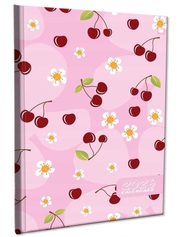 Calendar 2026 A5 weekly planner Cherry note - ideal for planning
