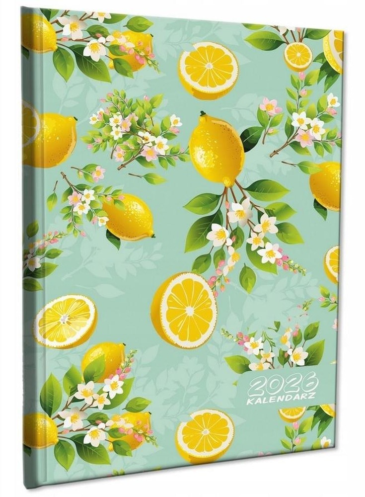 Calendar 2026 A5 Weekly Lemon Flower - ideal for planning
