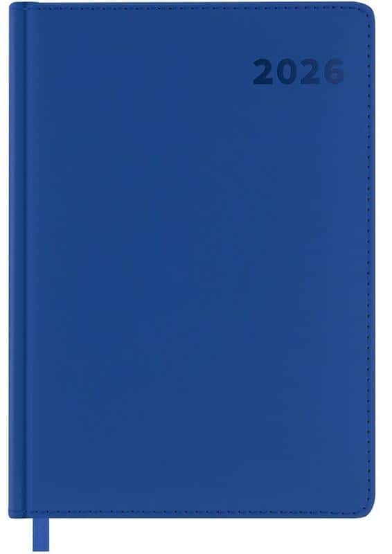 Easy Stationery Book calendar 2026 A4 blue - perfect for planning