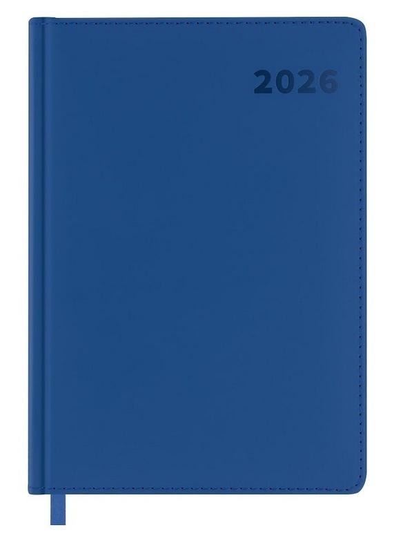 Easy Book calendar 2026 A5 blue - ideal for planning