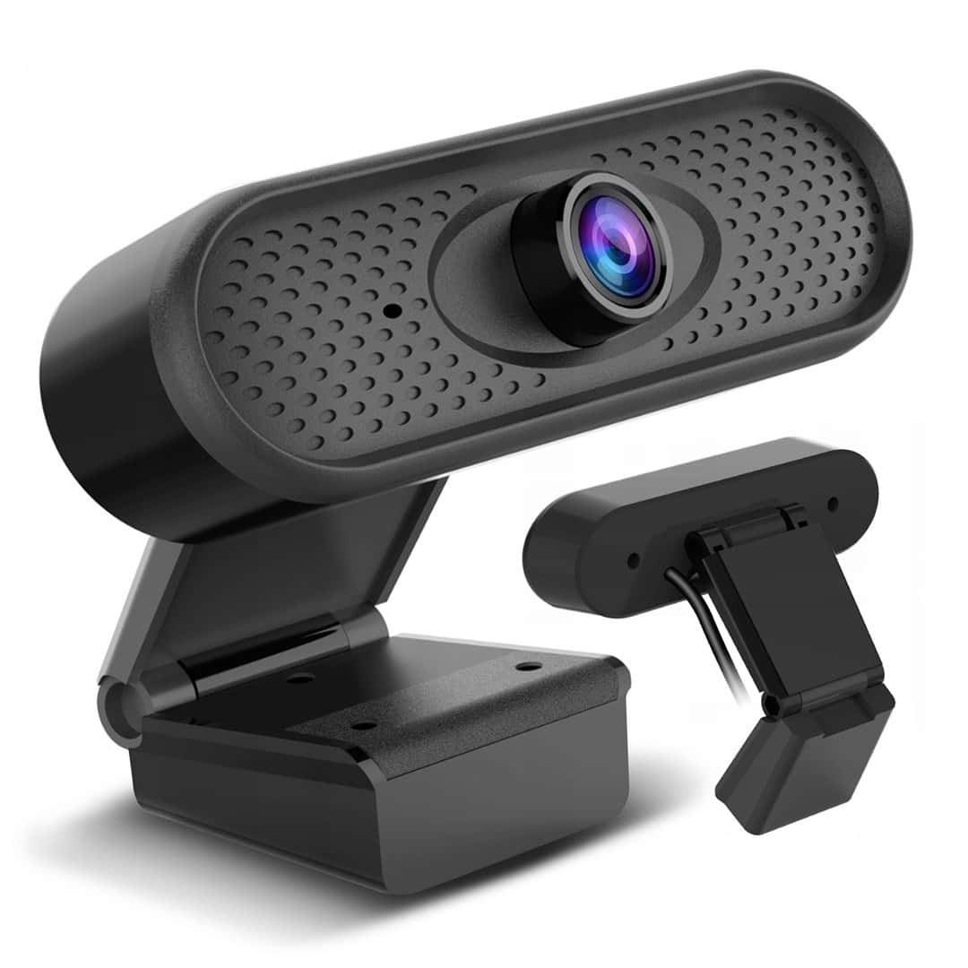 NANORS USB HD 1080P Webcam with microphone - ideal for video conferencing