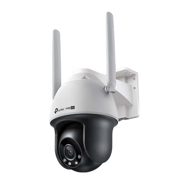 VIGI 4MP 4G LTE Full-Color Wi-Fi Pan/Tilt Network Camera - safety at your fingertips!