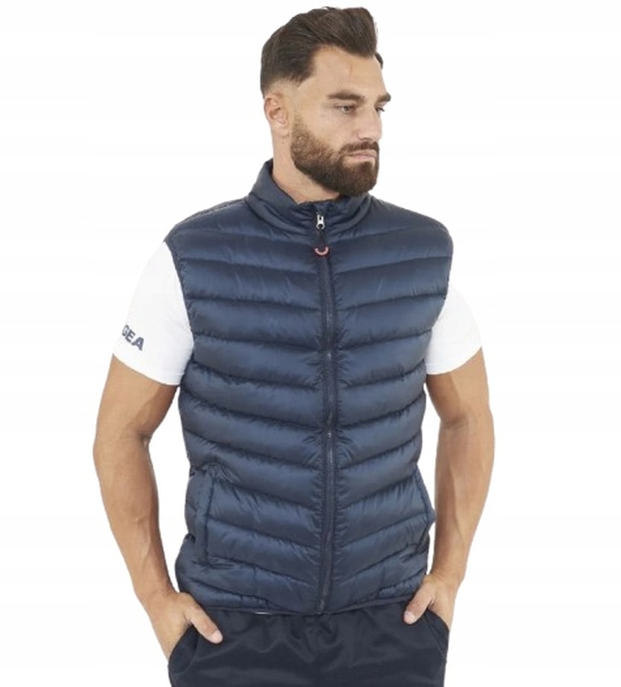 Men's Vest XL navy blue - perfect for cooler days