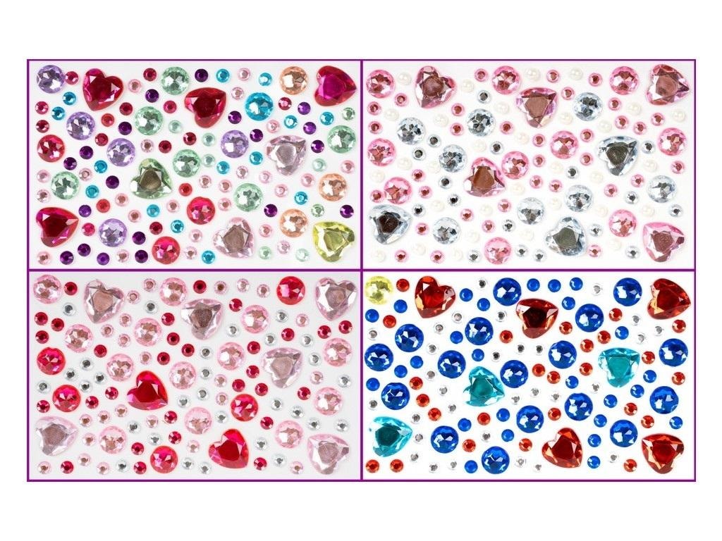 Self-adhesive Pebbles - Mix of Colors and Shapes - Ideal for Decoration