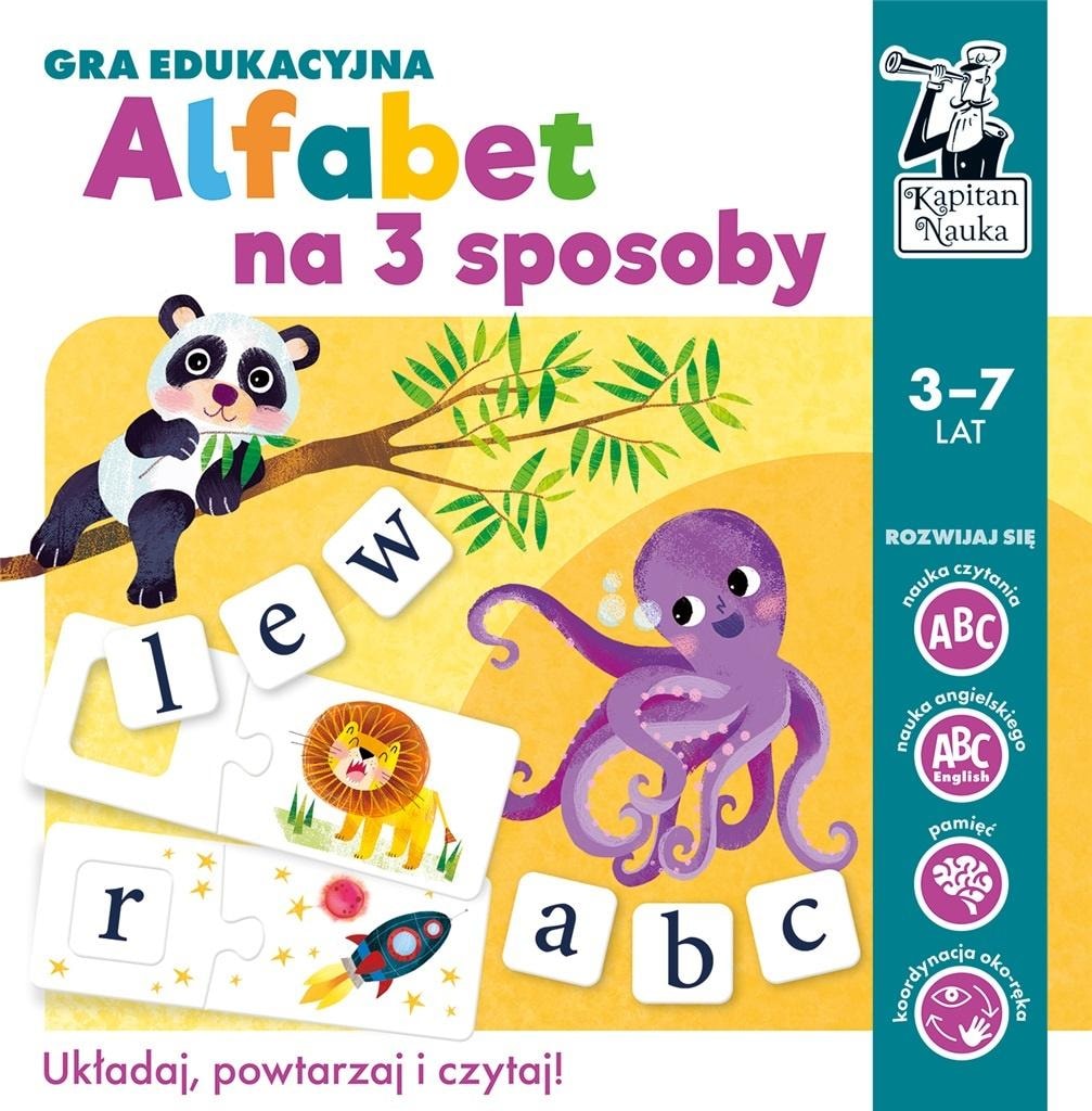 Kapitan Nauka Alphabet - Educational game for preschoolers with 3 play variants