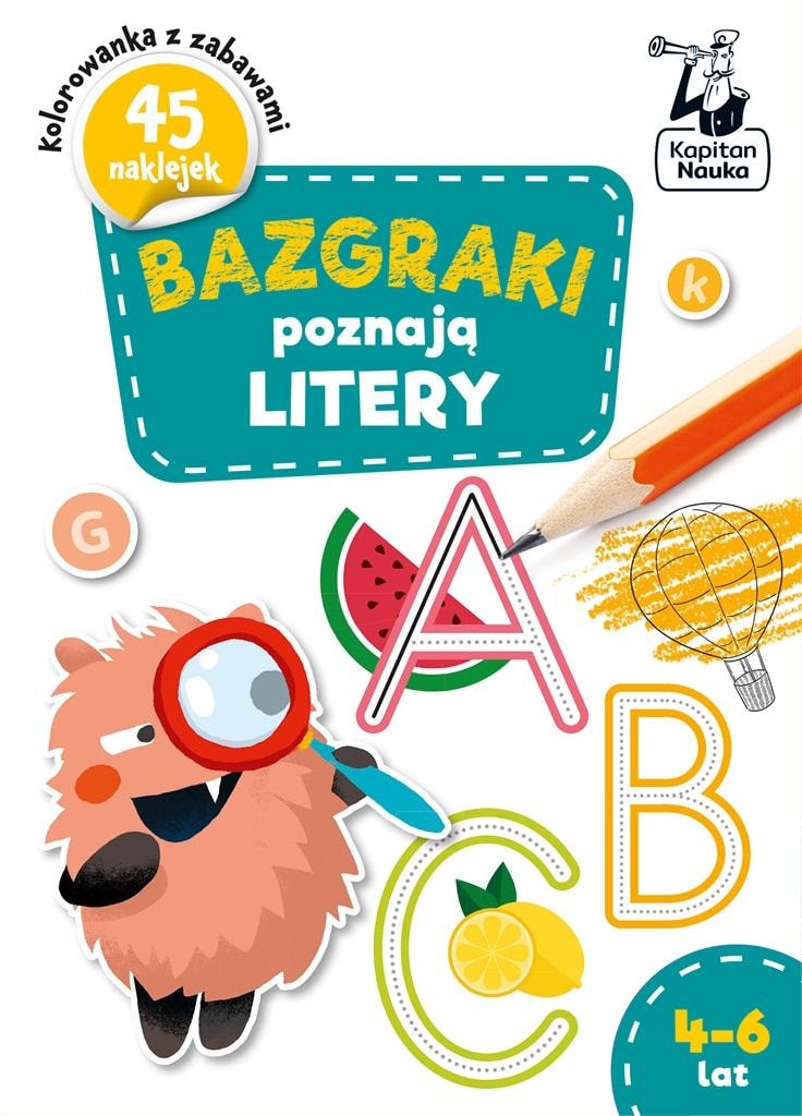 Bazgraki Learn Letters - educational booklet for children 4-6 years