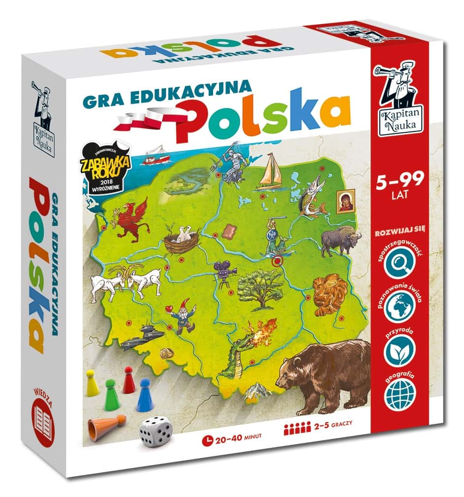 Kapitan Nauka - Educational game Poland - discover Poland!