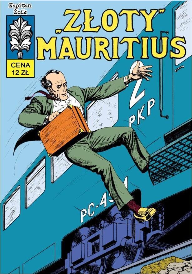 Kapitan Żbik Tom 17 "Złoty" Mauritius Komiks Kryminalny PRL