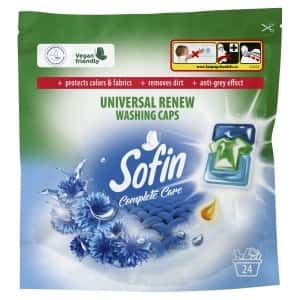 Sofin Universal Washing Capsules 24 pieces - clean laundry effortlessly