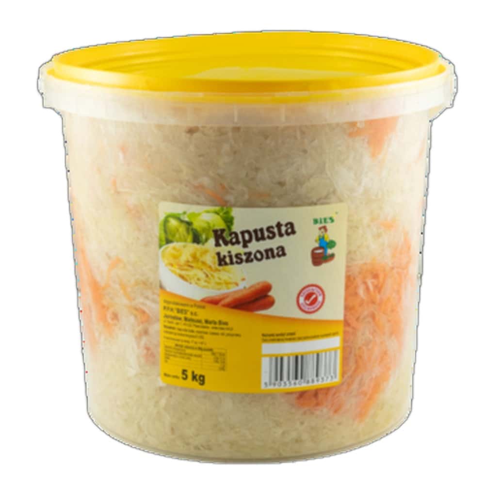Bies Sauerkraut Polish 5 kg - traditional taste