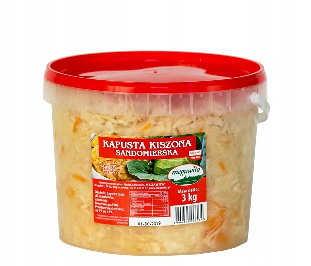Sauerkraut with Carrots - Traditional Taste 10 kg