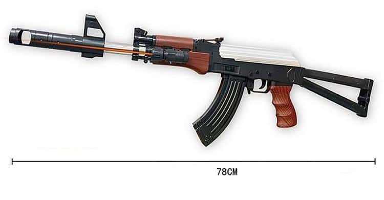 Cabo-Toys AK-47 Rifle Replica with Laser - perfect gift
