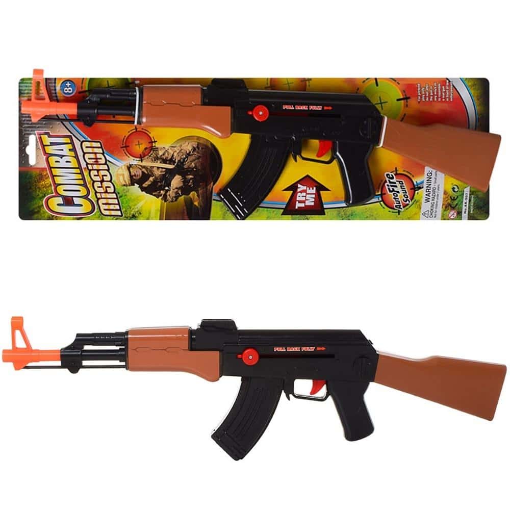 Combat Mission Toy Rifle - Military toy with sound effects