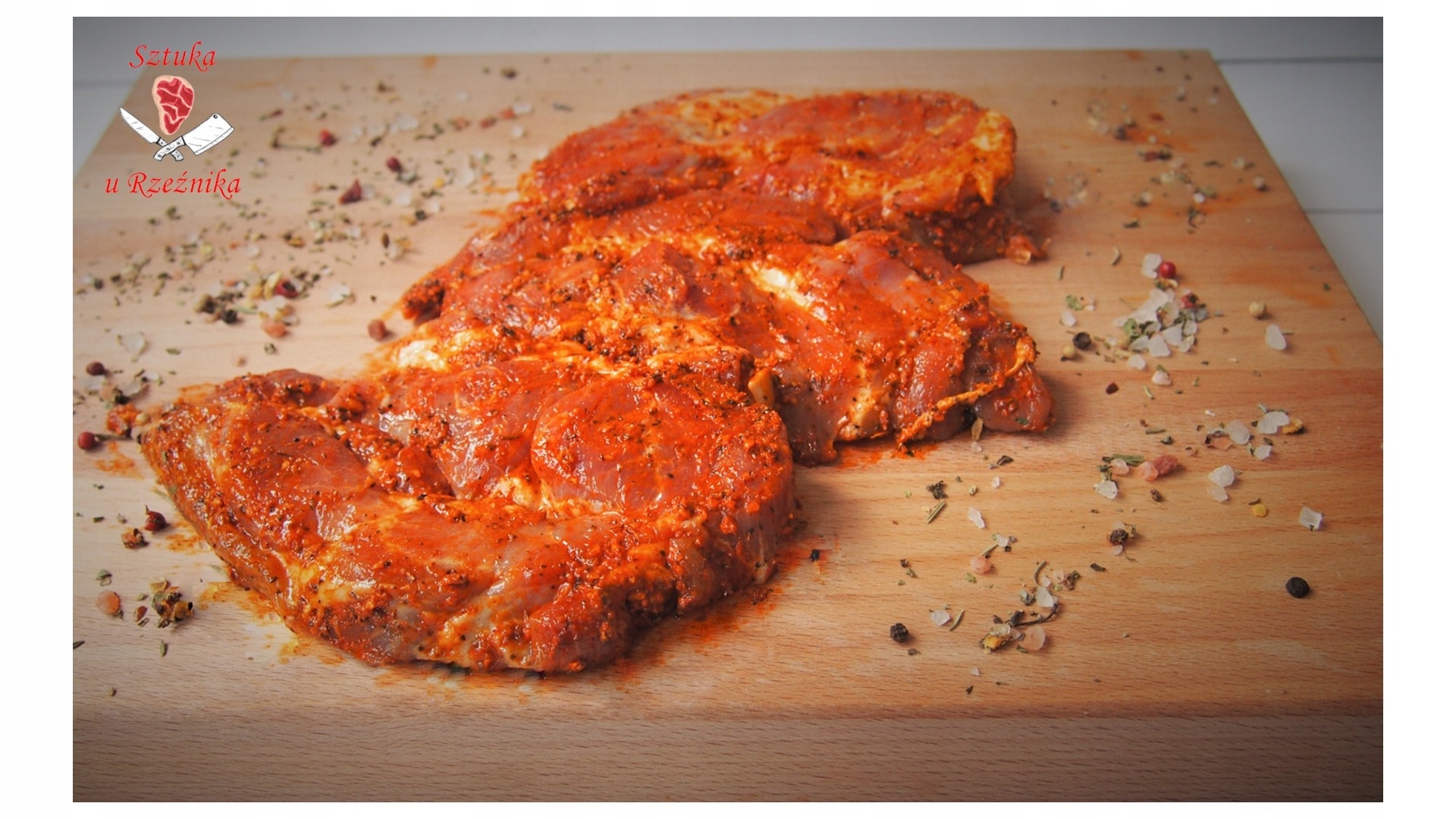 Pork neck in marinade MP - ideal for grilling