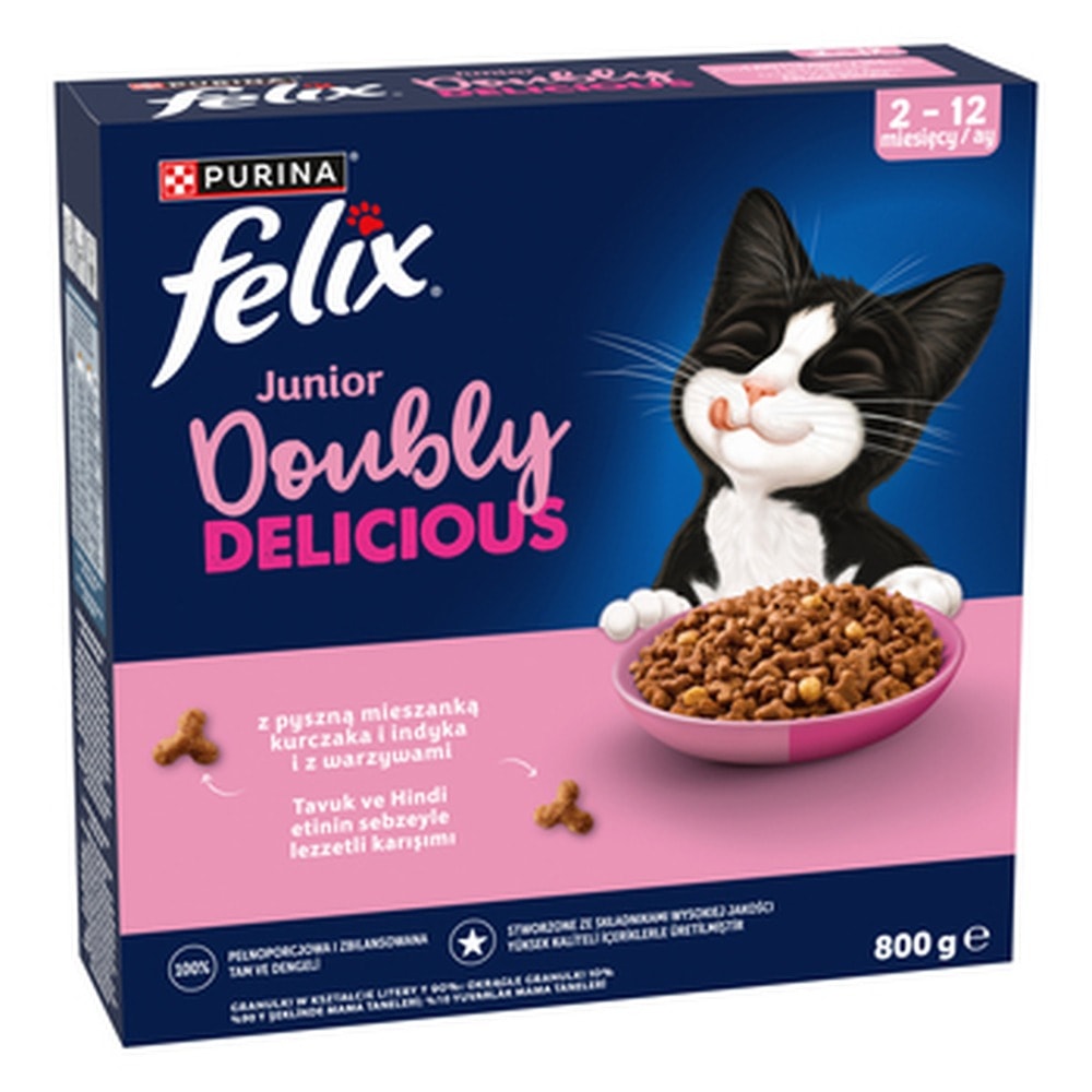 Felix Junior Deli Cat Food with Chicken 800g - for kittens