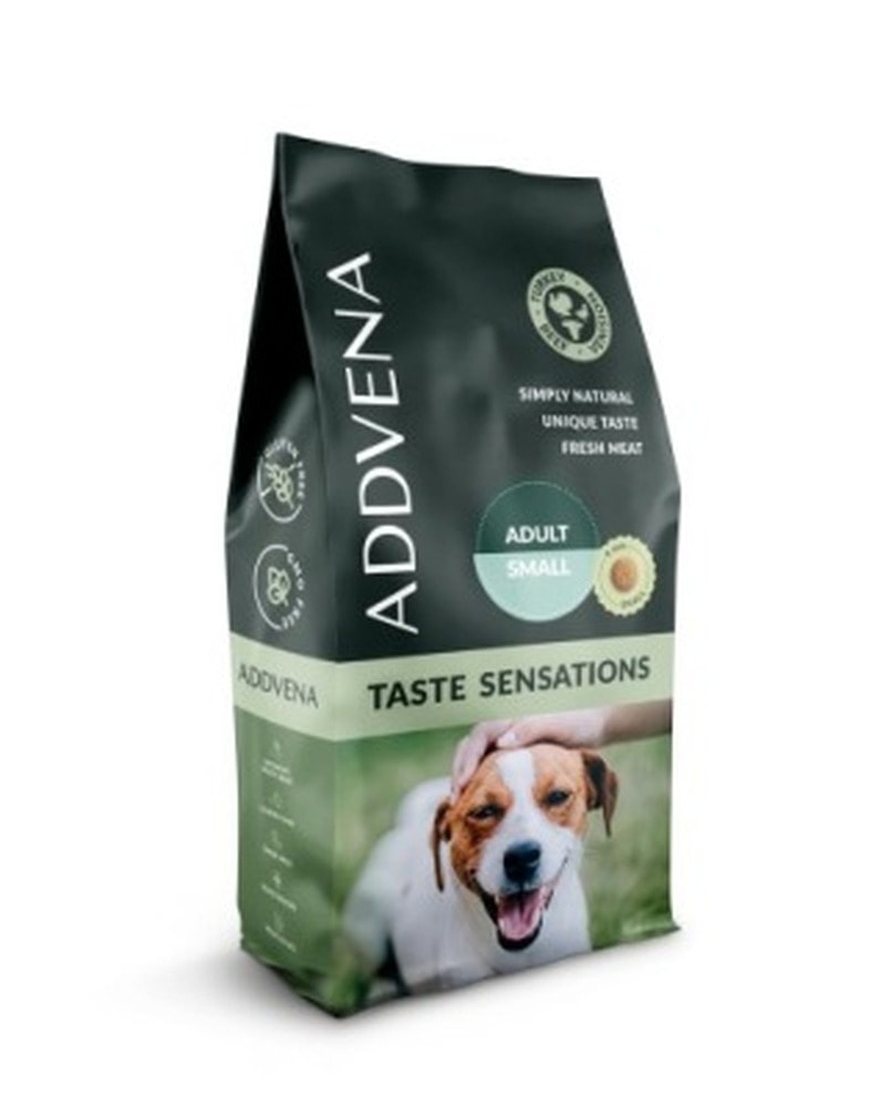 Addvena Boosted by Superfoods - Complete food for small adult dogs 10 kg