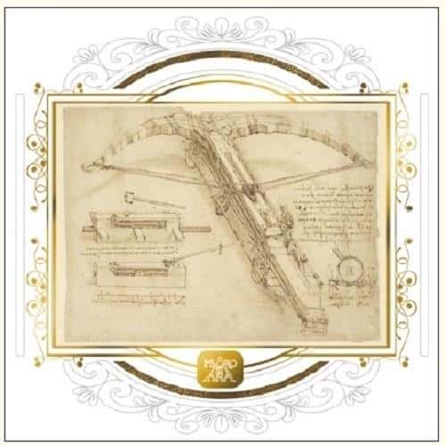 Occasion card with envelope Crossbow - perfect gift