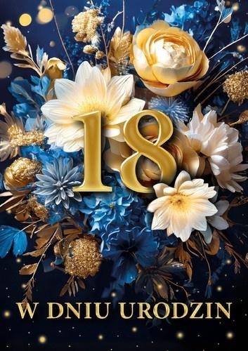 Armin Style 3D Birthday Card B6 18th Birthday - perfect gift