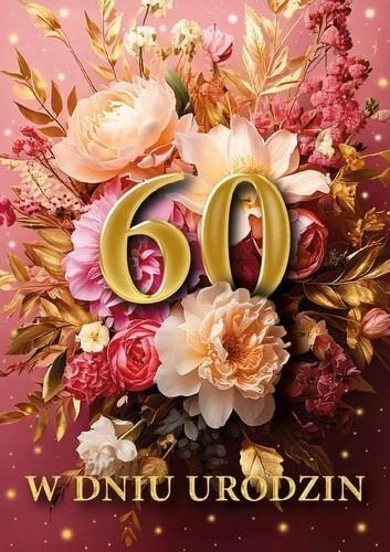 Armin Style 3D Greeting Card B6 60th Birthday - Unique Gift