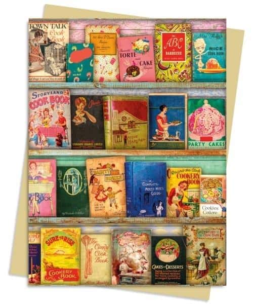 Aimee Stewart B6 Card Cookbooks Vintage - perfect as a gift